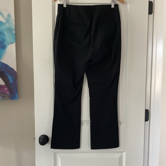LOFT 10 High waist black ankle pants elastic waist - Picture 8 of 13